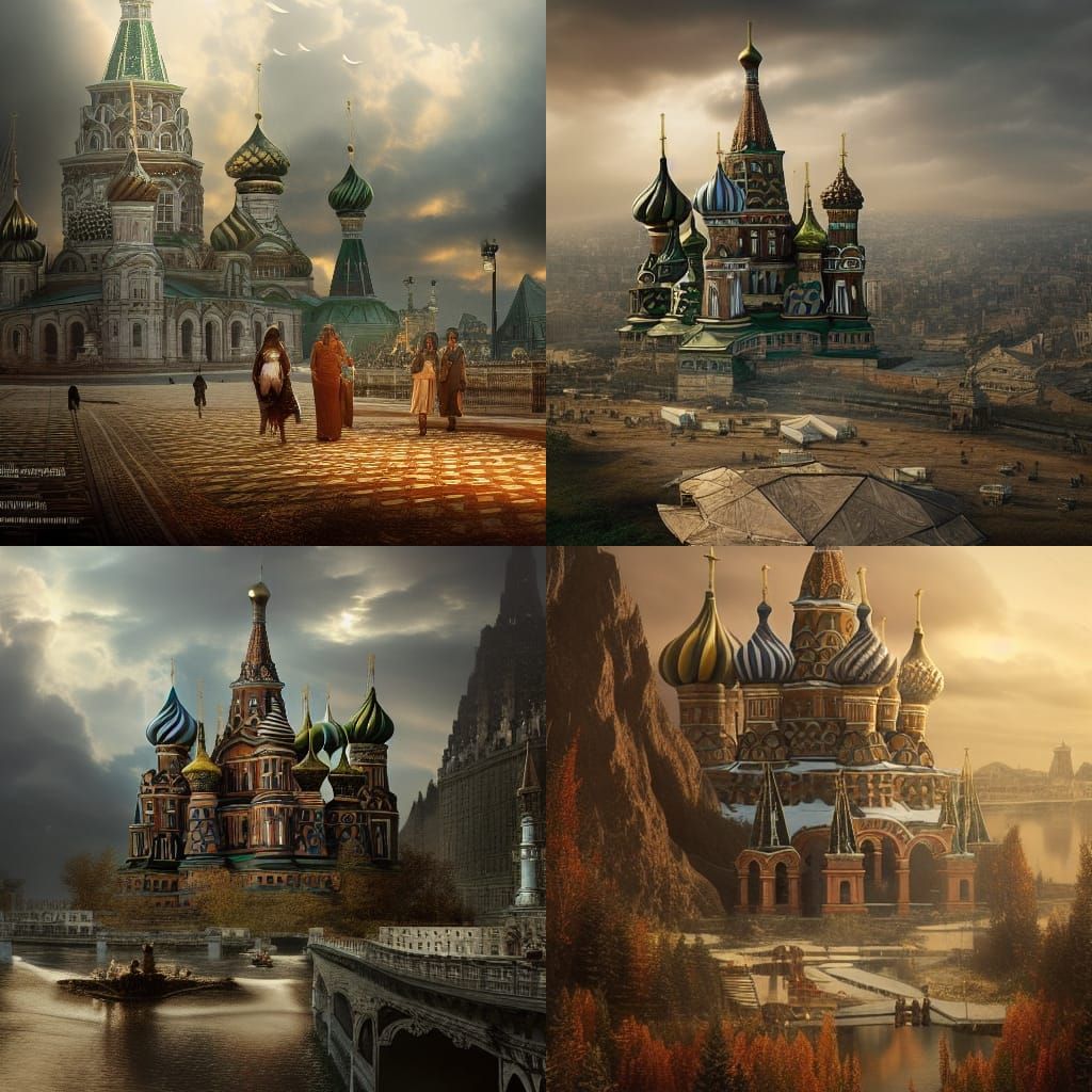 Epic Russian Landscape: Digital Matte Painting