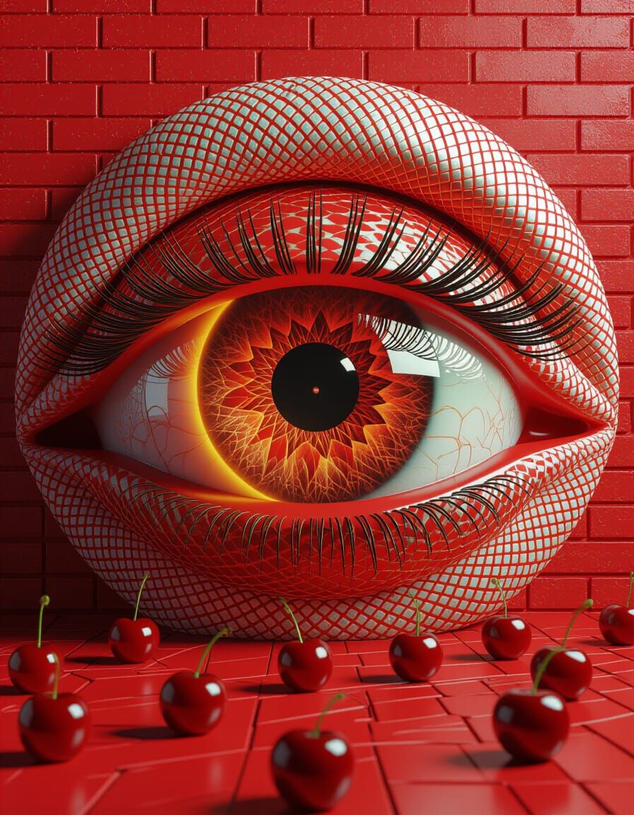 Hypnotic Iris Reveals Glowing Portal