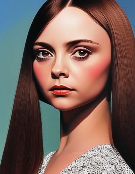 Christina Ricci (Yayoi Kusama)