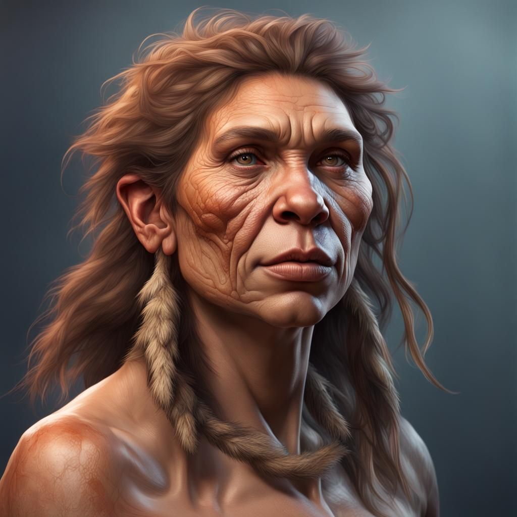Neanderthal woman