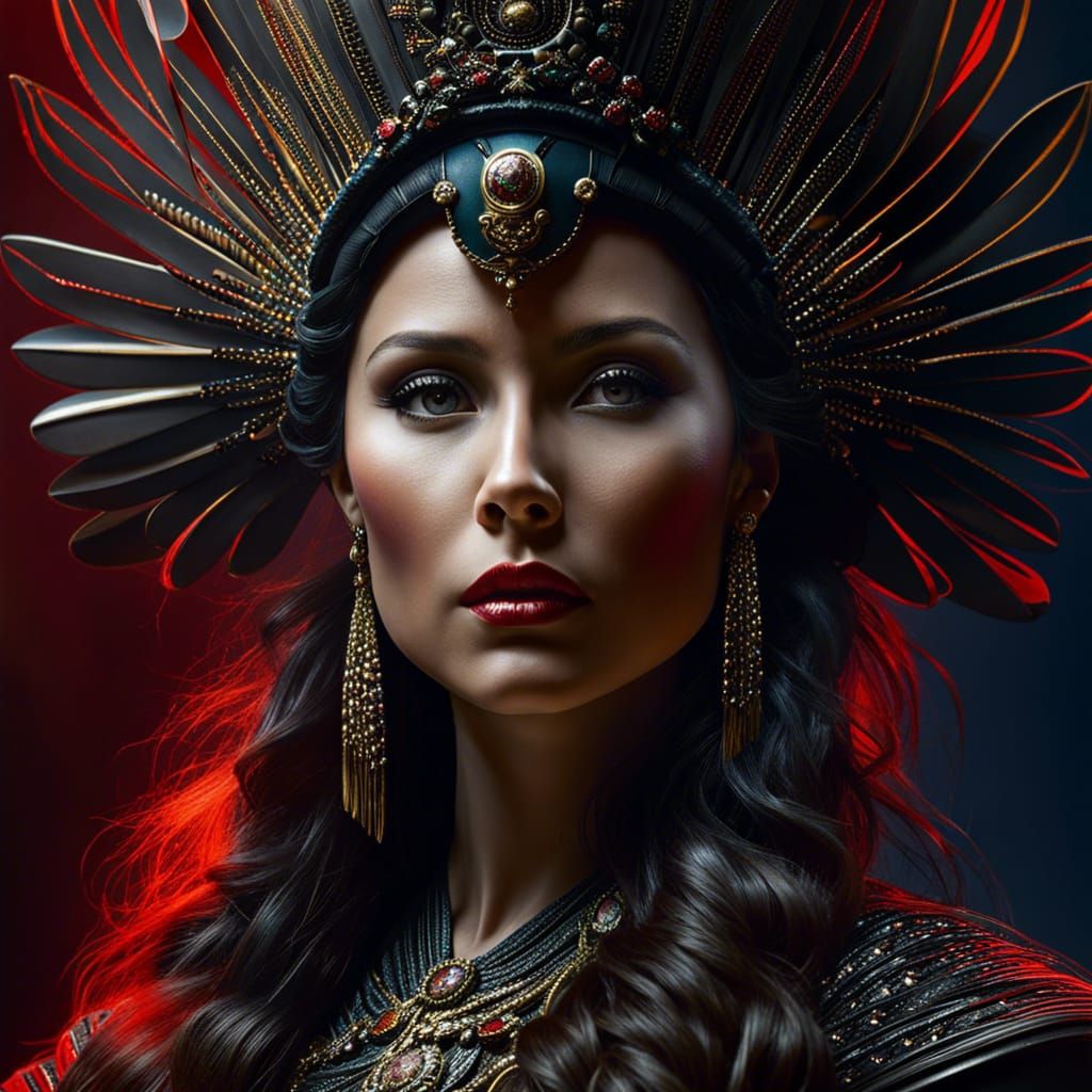 Trophy of Victory: A Detailed Cinematic Photograph