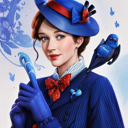 AI Rendition of Disney's Mary Poppins