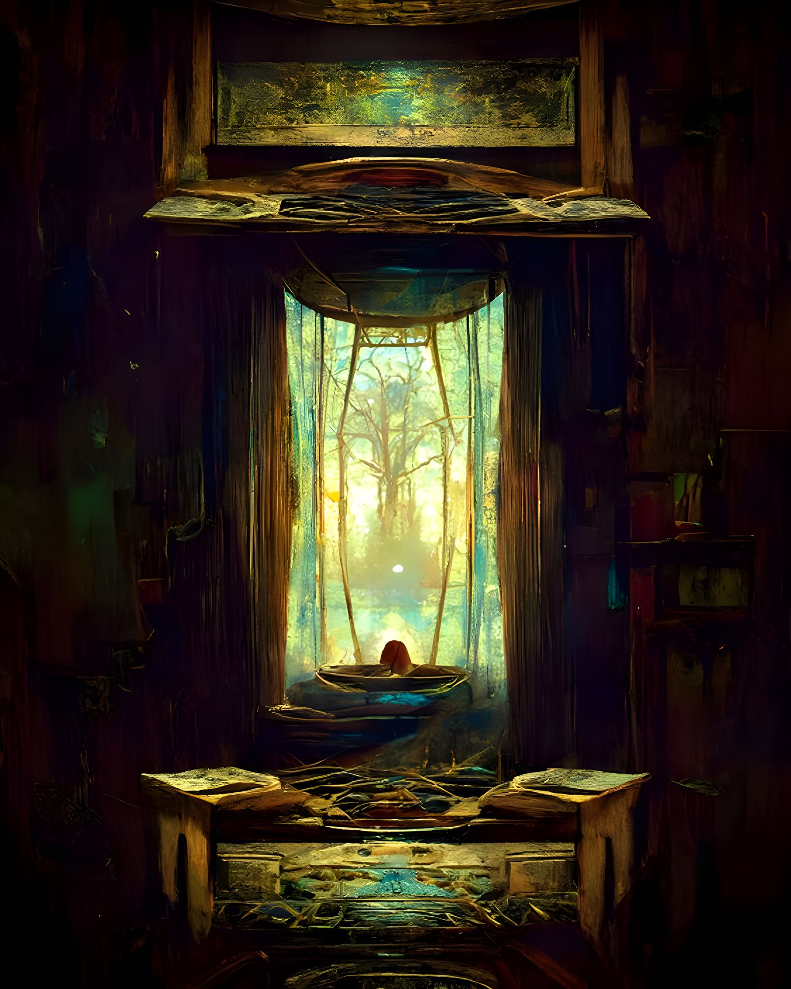 Illuminated Hideaway Digital Art
