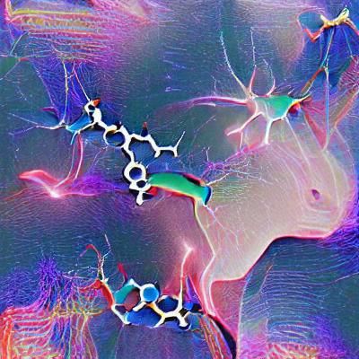 Dopamine Molecule Illustration