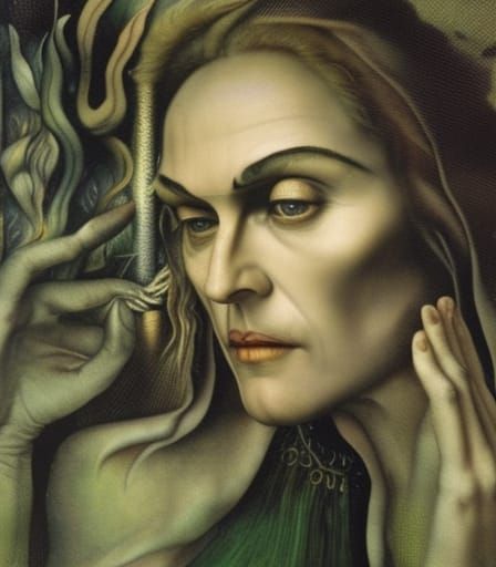 Opium Madonna: Dreamlike Hyperrealistic SFX Rendering