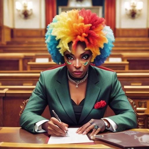 Monochrome Black Color Block Image