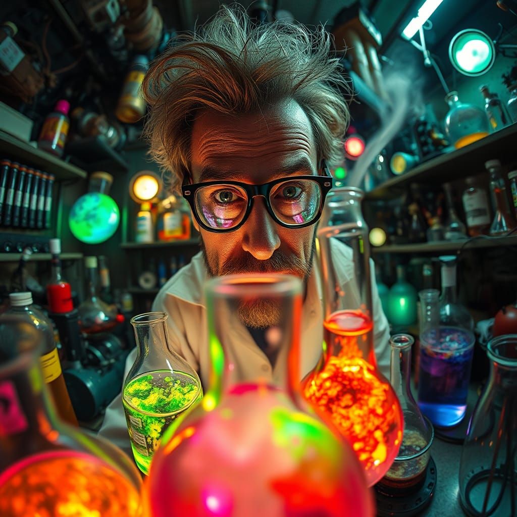 Mad Scientist's Reflection in a Chaotic Lab