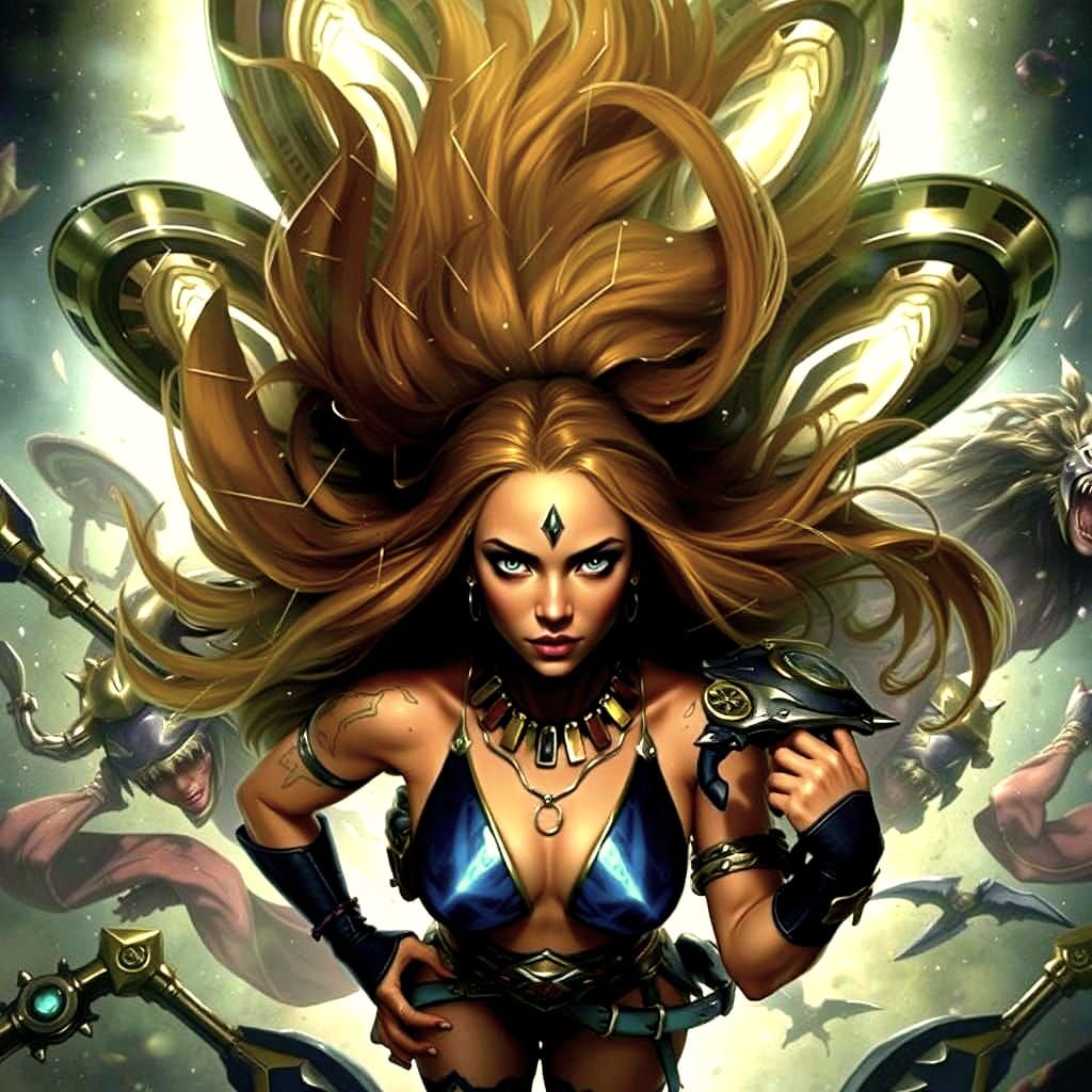 AI Generated Image of Abstract Opulence