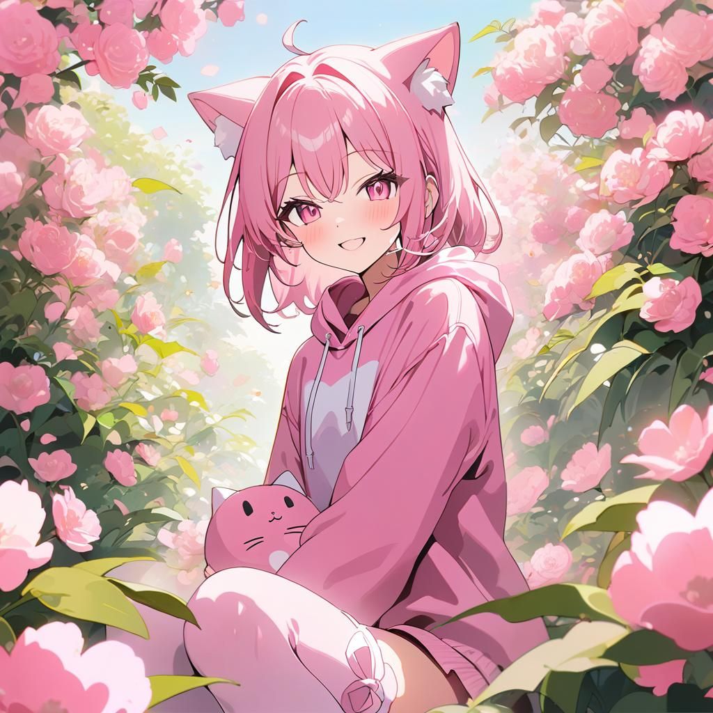 Even Hirano loves oversized hoodies!