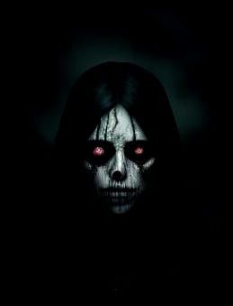 La Llorona Ghostly Apparition in Horror Art Style