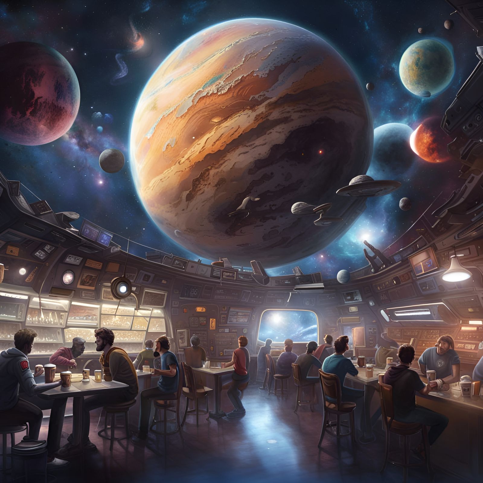 The Cafe At The End Of The Universe