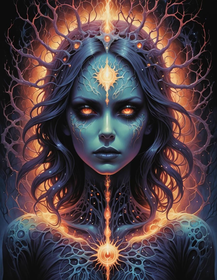 Kirlian Photography Reveals Unseen Monster Presence