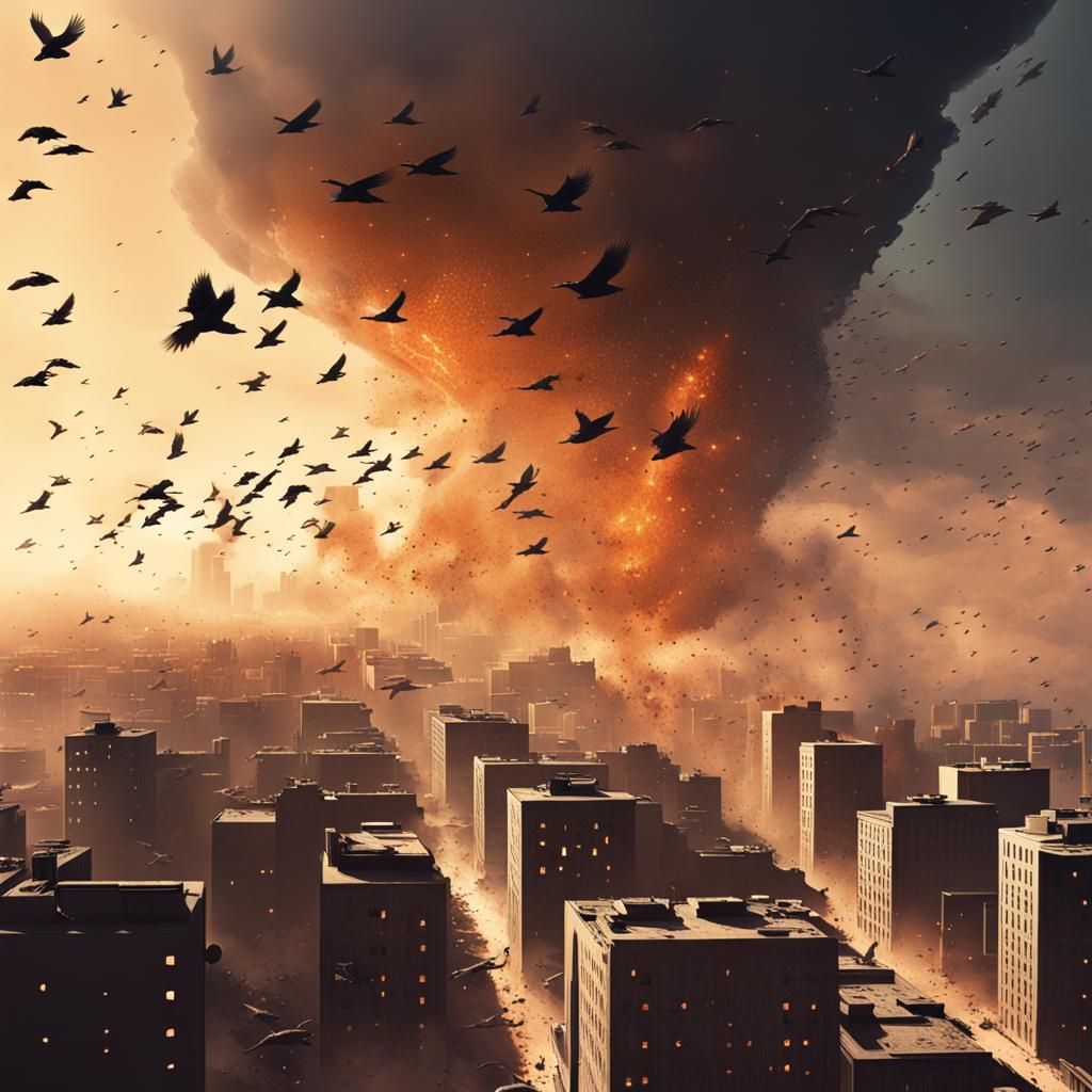 Apocalyptic Meteor Strike Devastates Metropolis