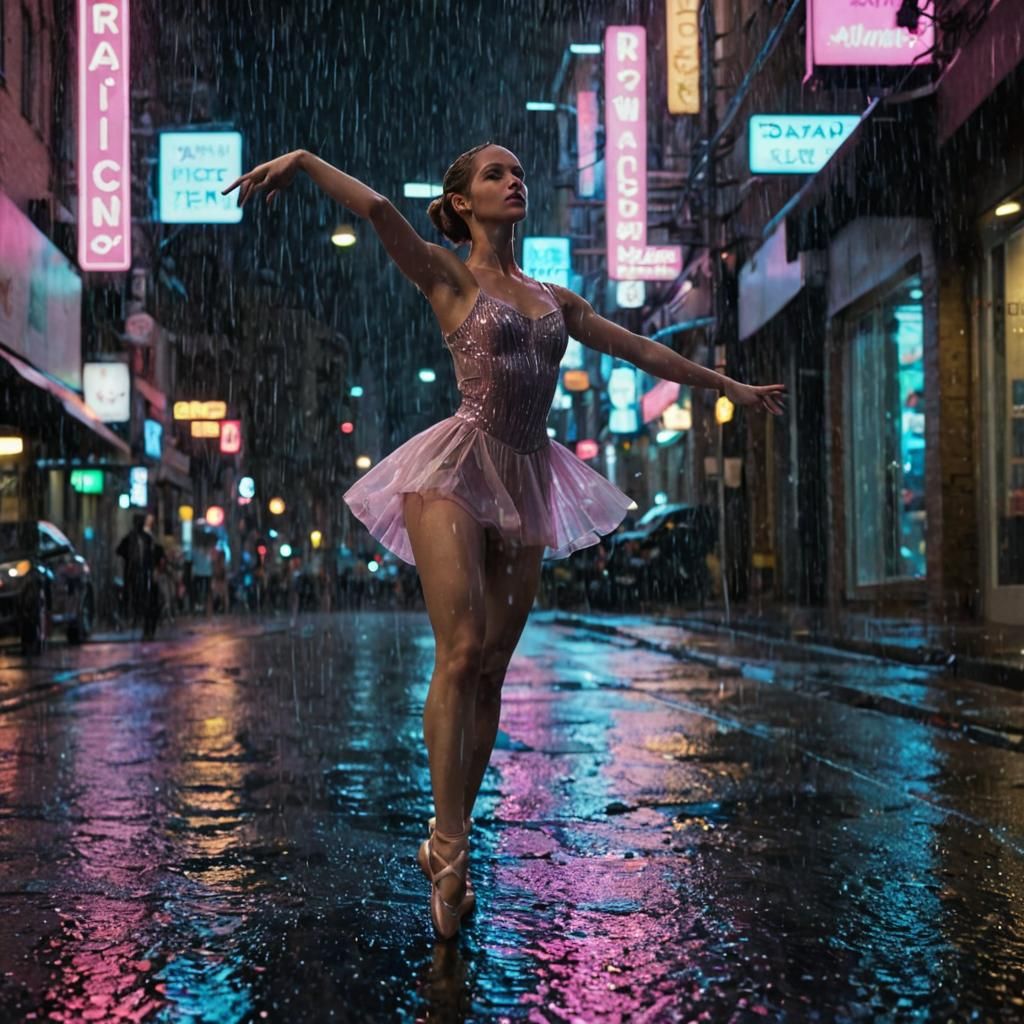 Ana de Armas, a ballerina in NYC