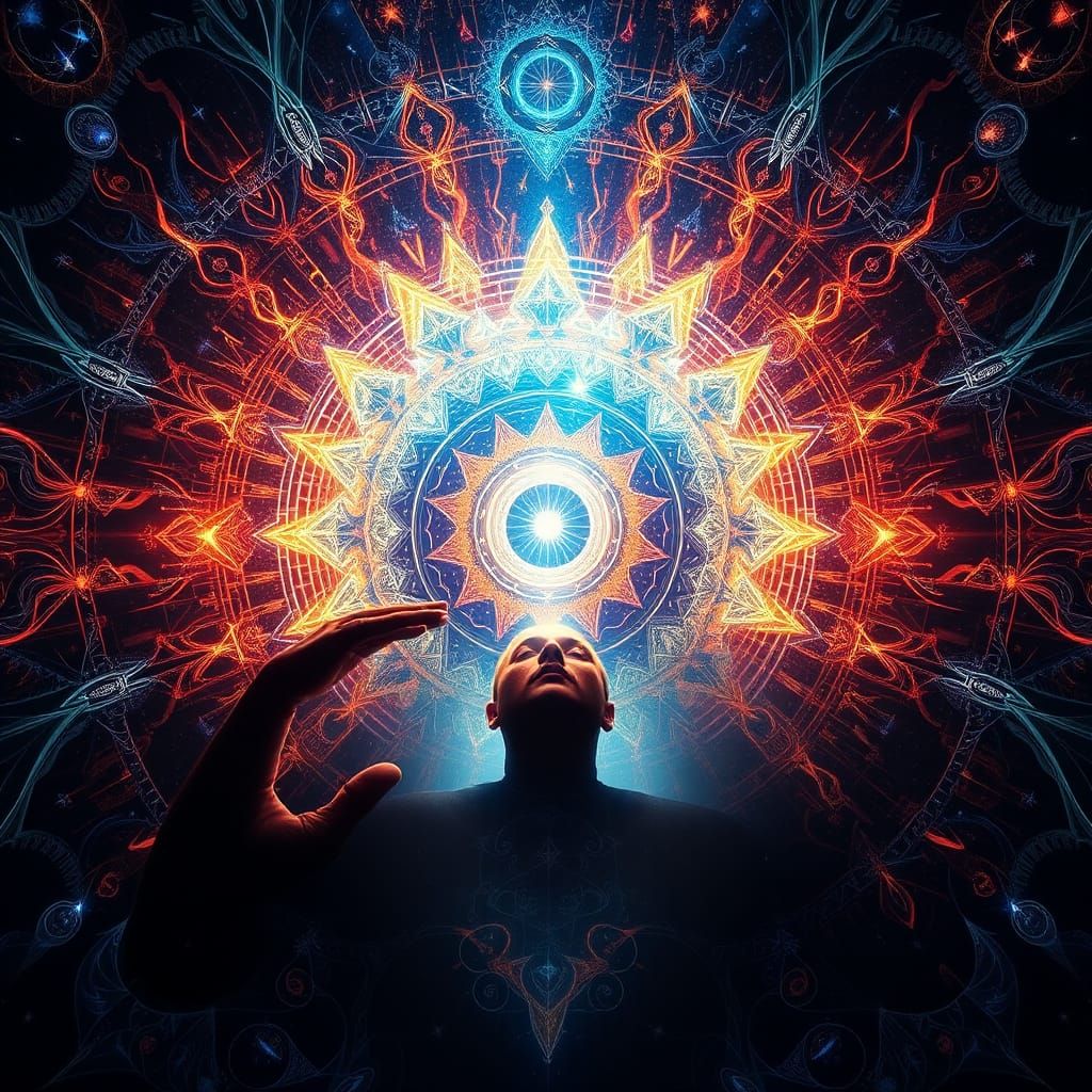 Mesmerizing Vision: A Hypnotic Esoteric Masterpiece