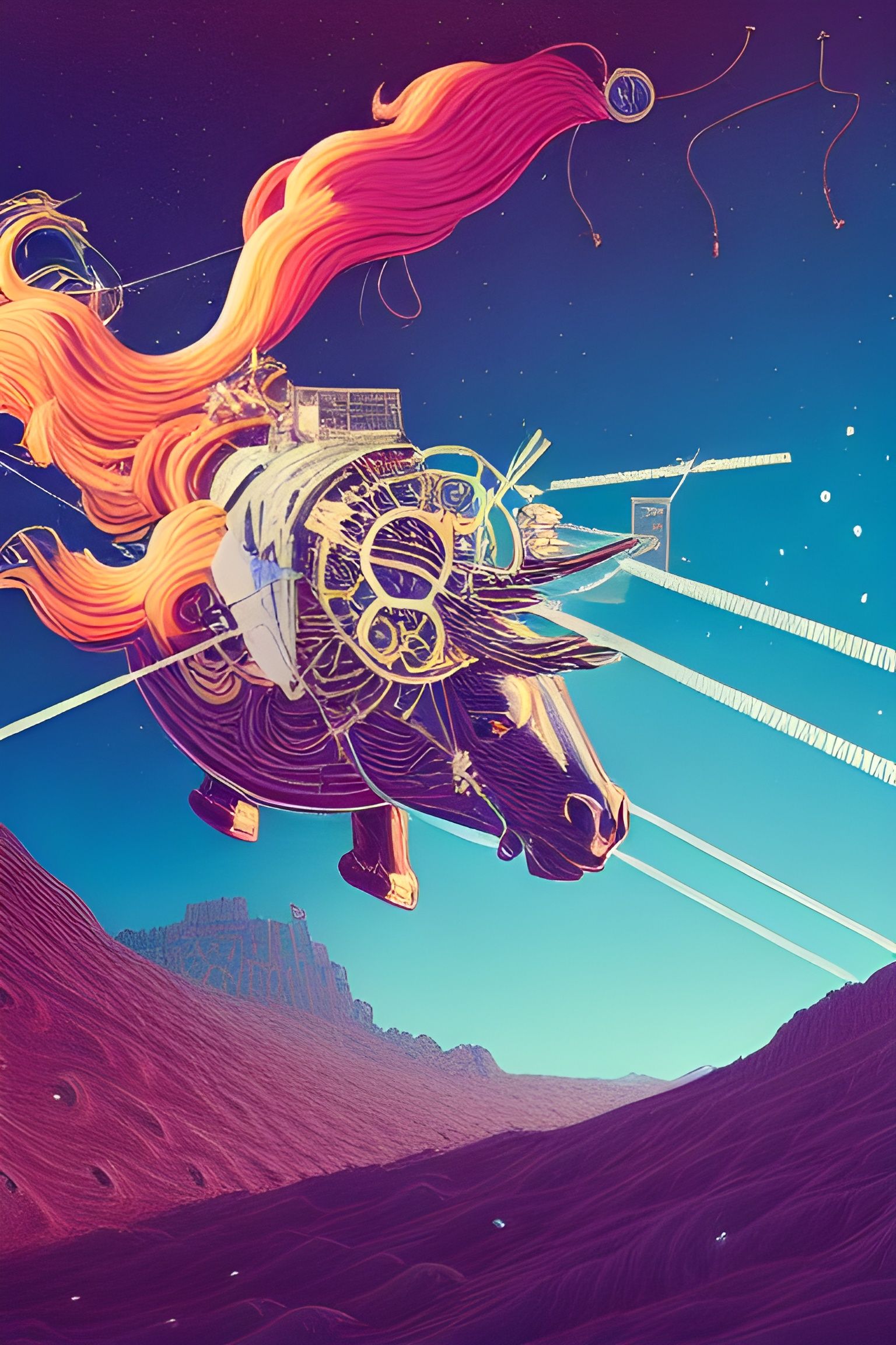 Coil: Horse Rotorvator