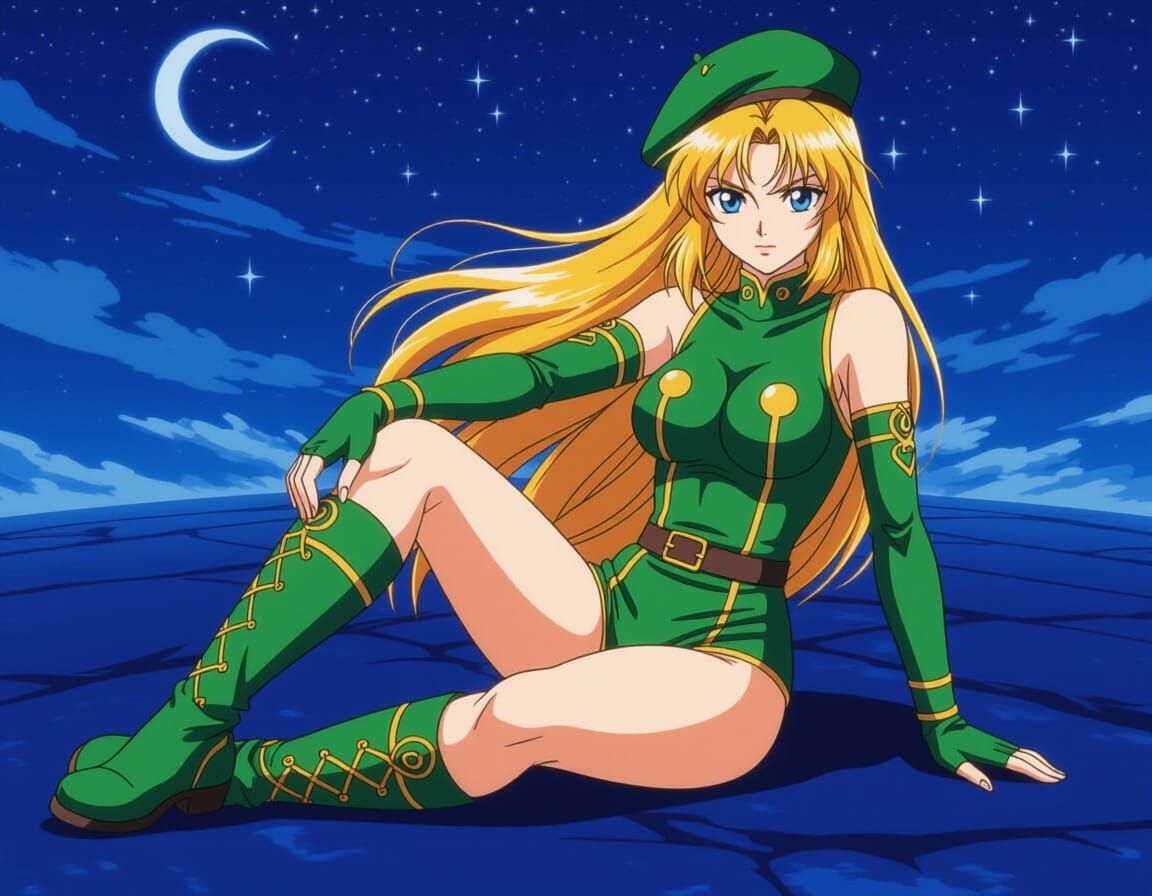 Valkyrie Portrait in Anime Style