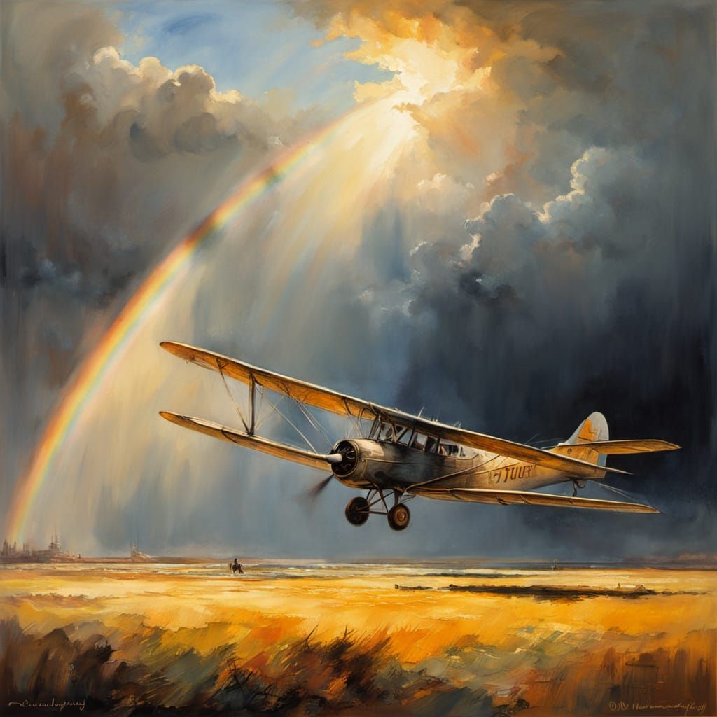 old airplane