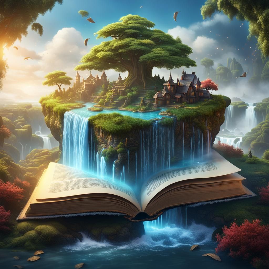 Magical Island Book: Fantasy Concept Art