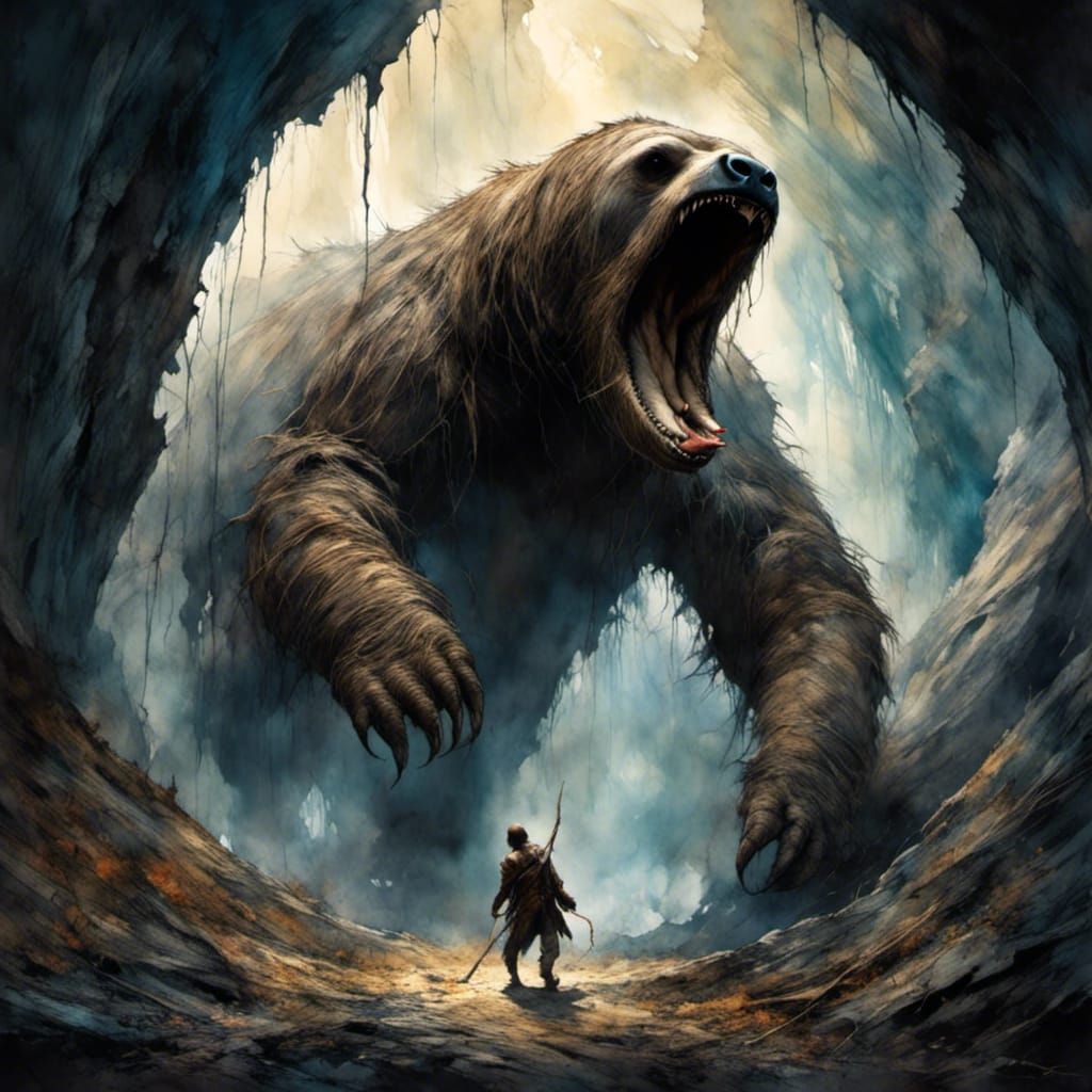 Peruaçu Caves National Park - Gigant Sloth