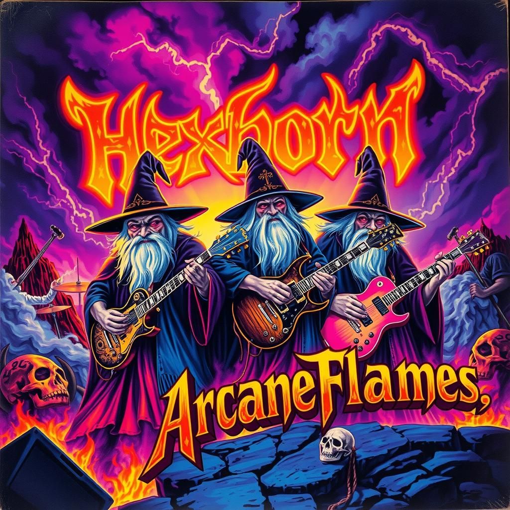 Hexborn's Second Album - Arcane Flames