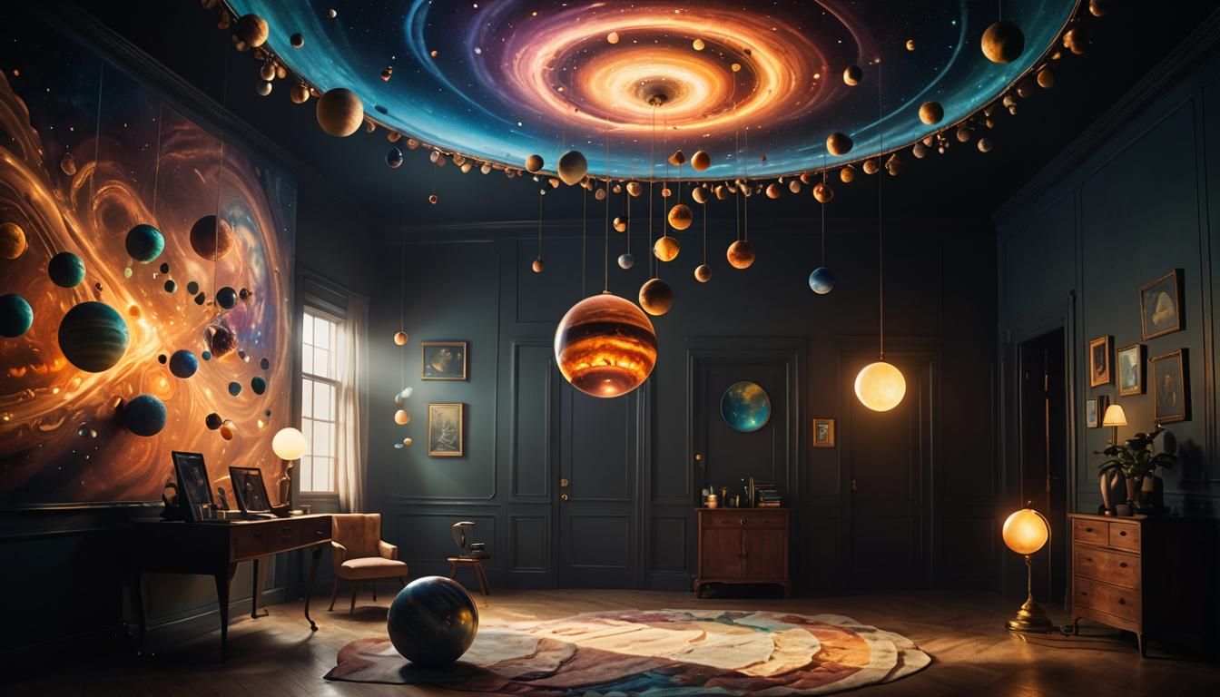 Celestial Dreamscape Lamp