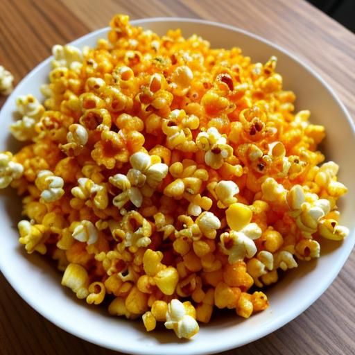Flaming Spicy Habanero Popcorn: A Crunchy Treat