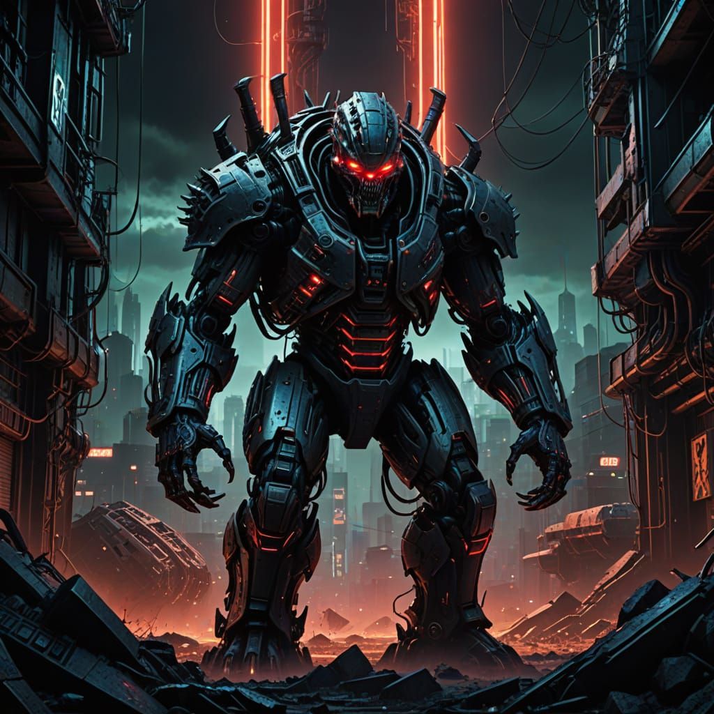 Doomsday Hybrid, Cyberpunk Sci-Fi Masterpiece