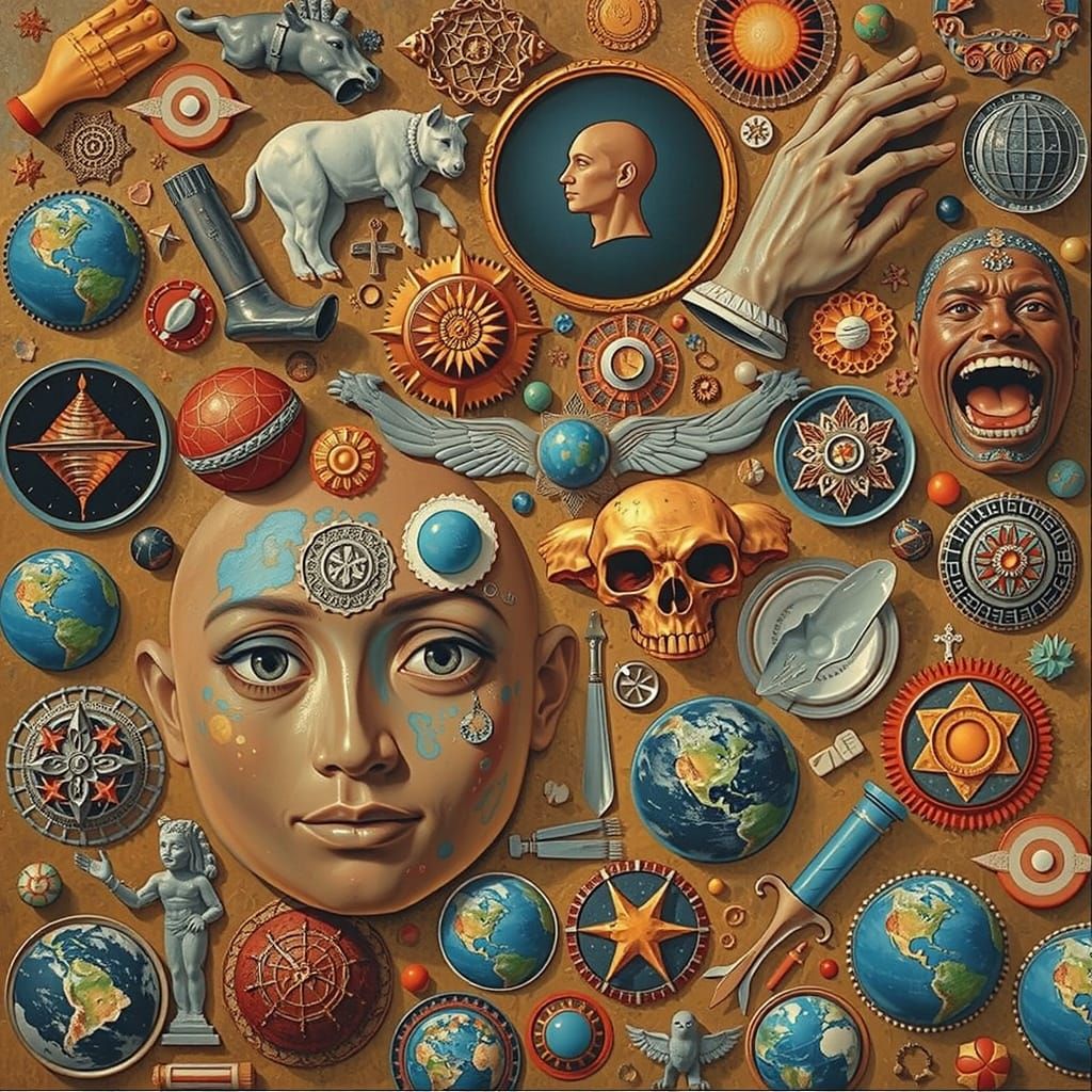 Abstract Visualization of Science and Philosophy