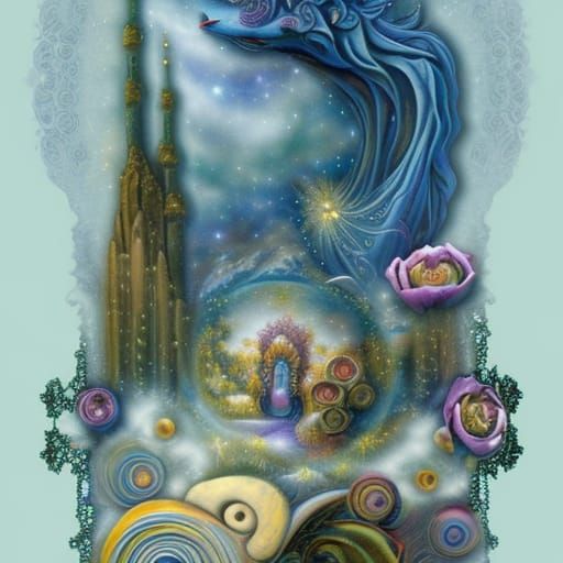 Mutant Rabbit: A Winter Solstice Collage