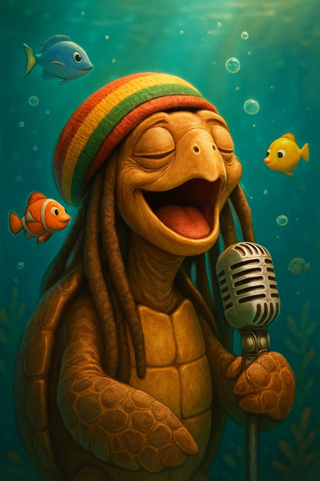 Singing turtle