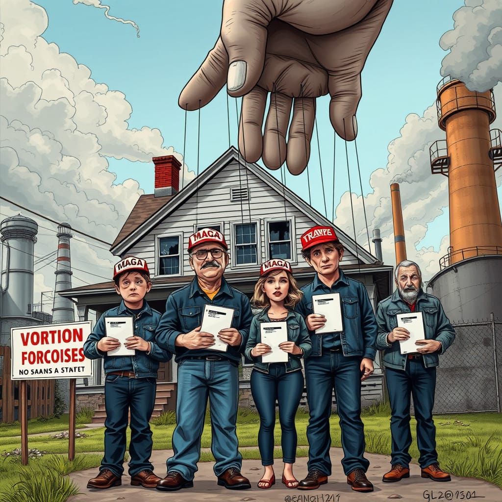 Middle-Class Family Manipulated by Greedy Hands