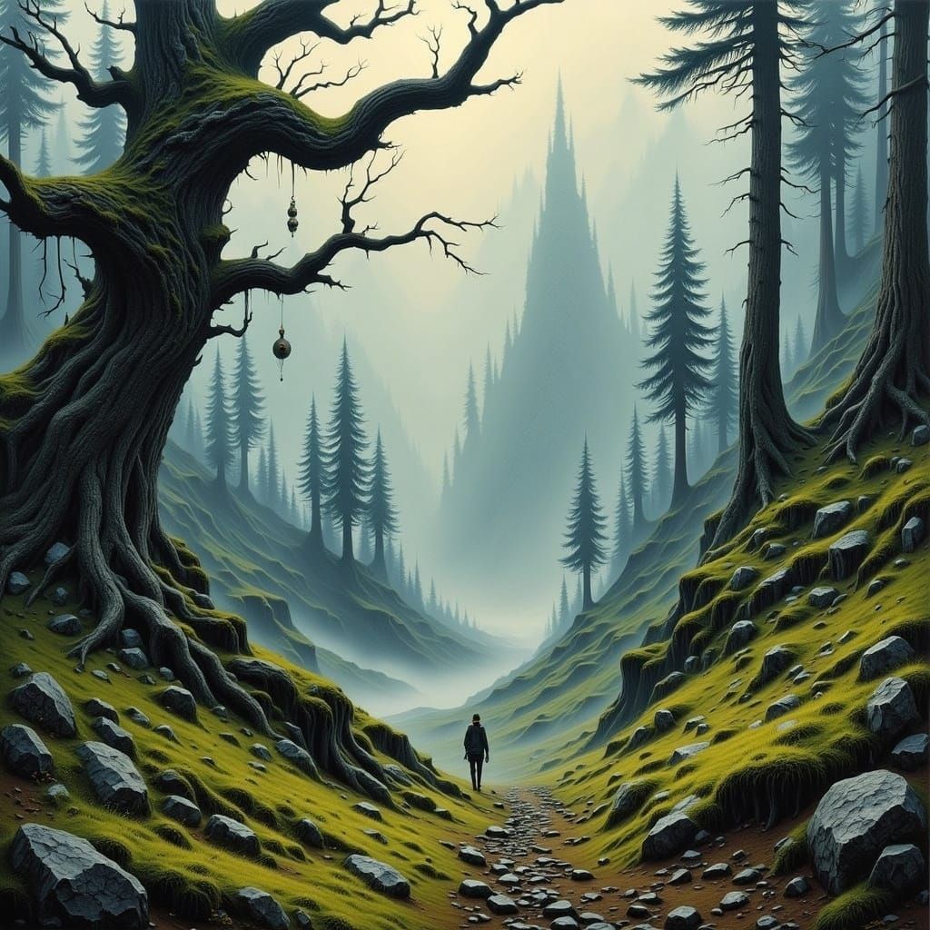 Mechanical Hearts in Burtonesque Cedar Fog