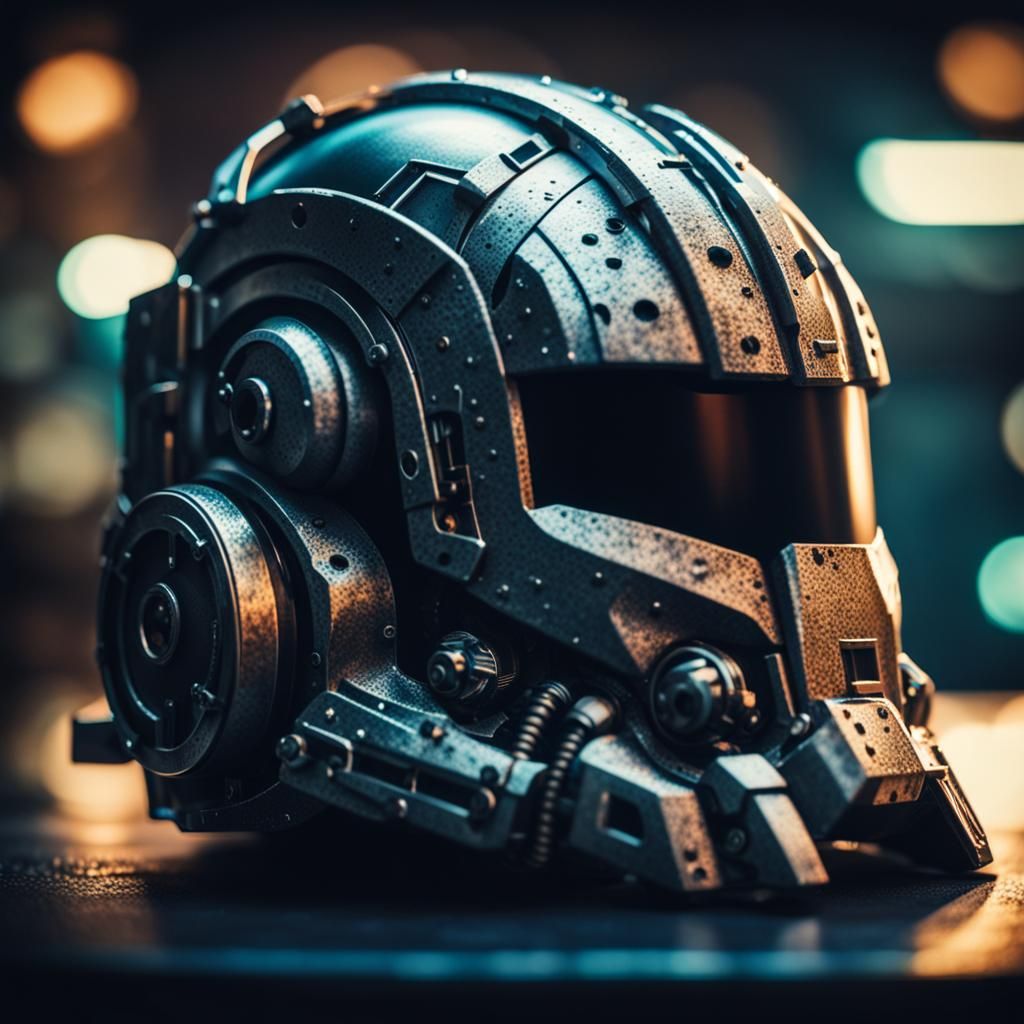 Cyber helmet.