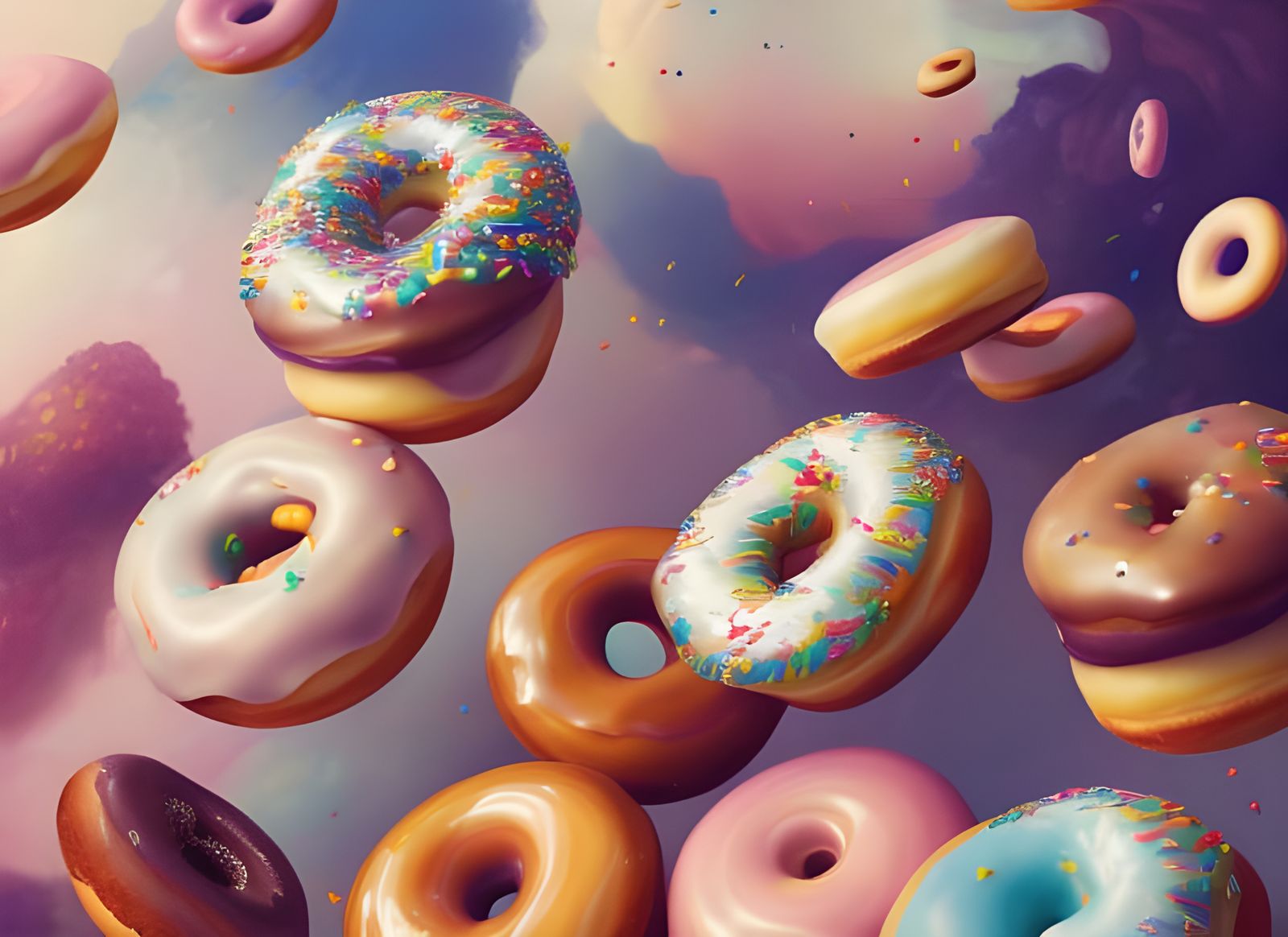 Sweet Pastry Landscape by Anna Dittmann