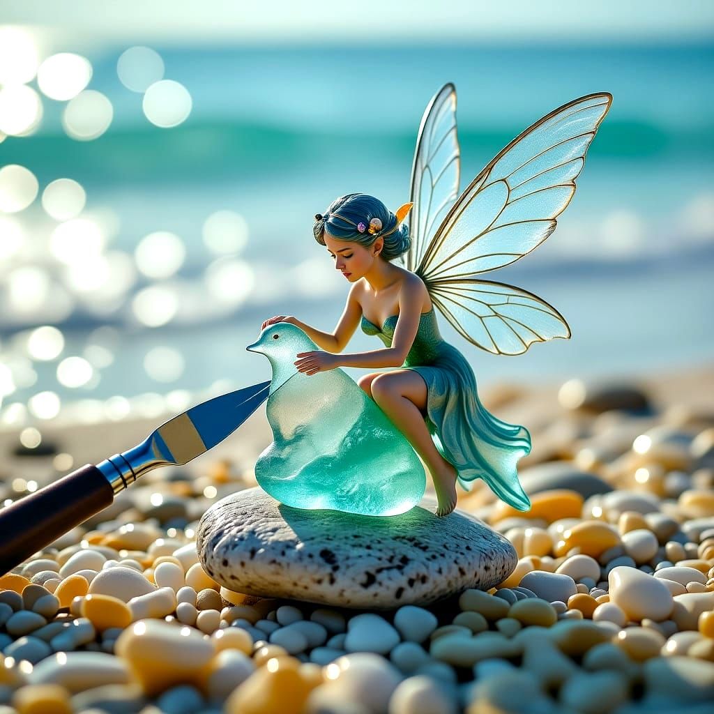 Photorealistic Image Revealing Hidden Forms