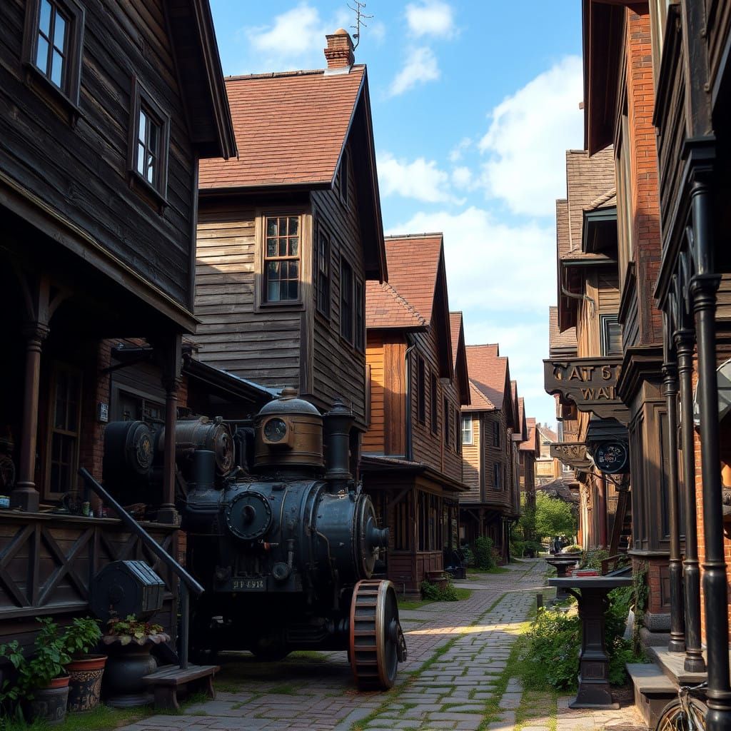 Steampunk Village Unveiled