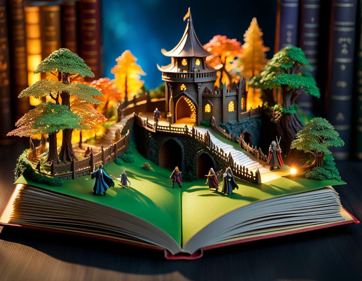 Magical Lord of the Rings Pop-Up Book
