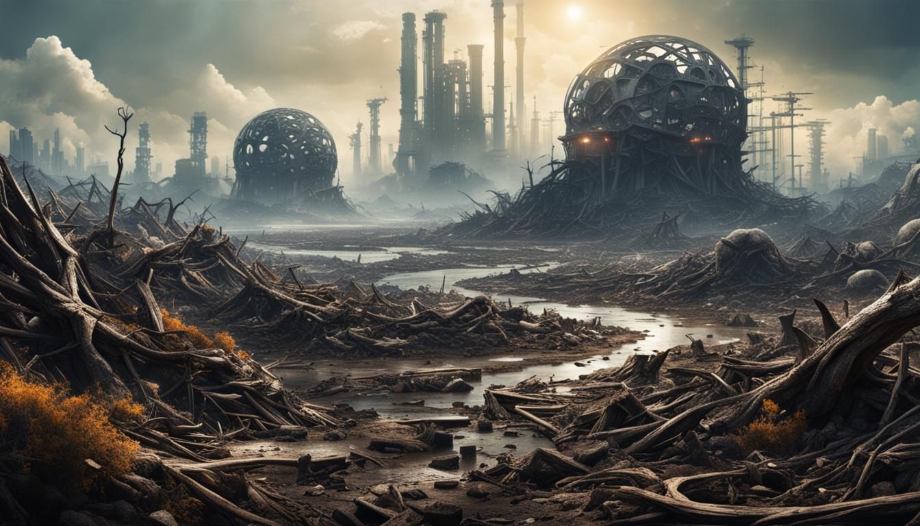 Dystopian Future: A Cautionary Tale of Unsustainable Living