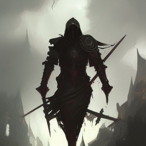 Death as a Sinister Knight