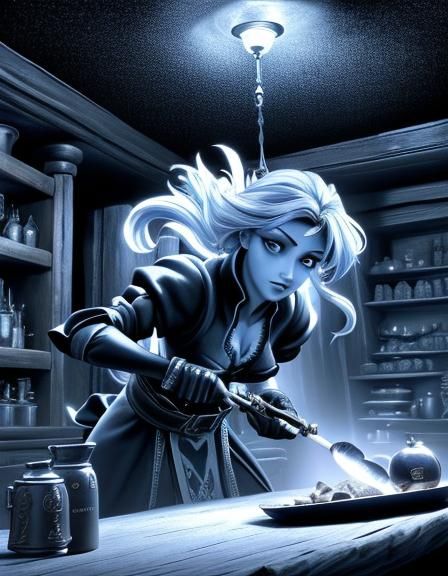 Tavern Thief Interrupted: Frying Pan Justice