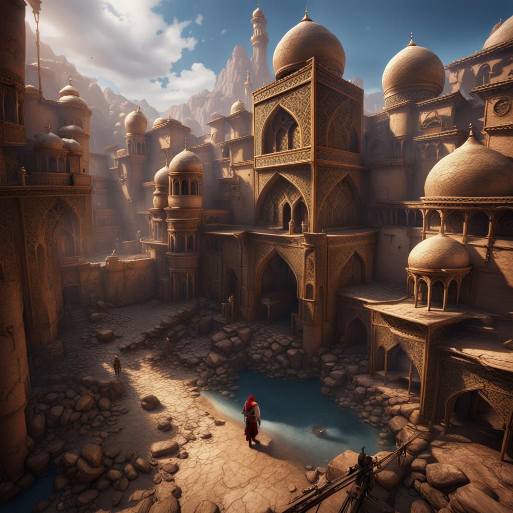 Prince of Persia: Detailed Matte Painting