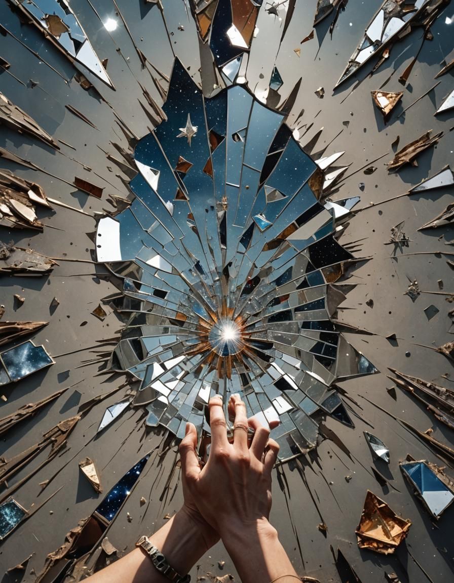 Cosmic Reflection in a Shattered Mirror