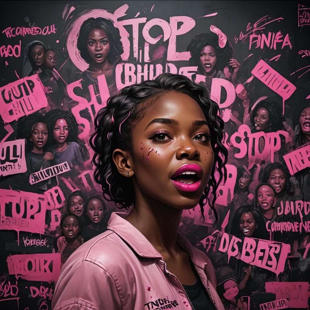 Stop Child Abuse: Young Women's Voices in Fantasy Art