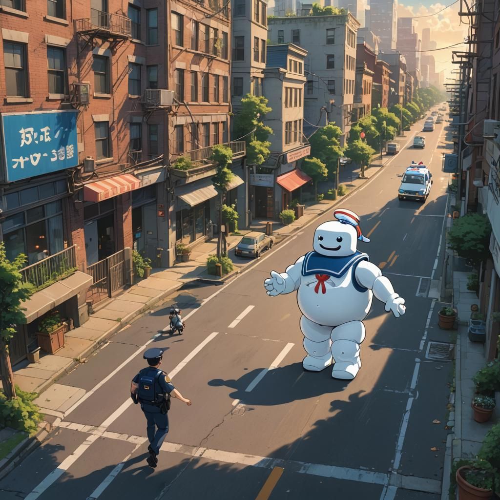 Hello, Stay Puft Marshmallow!