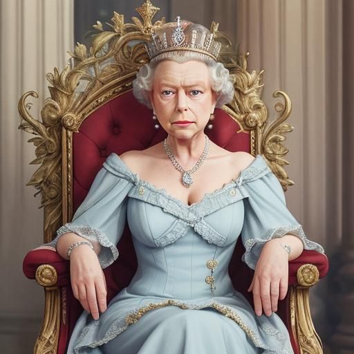 Portrait of Queen Elizabeth