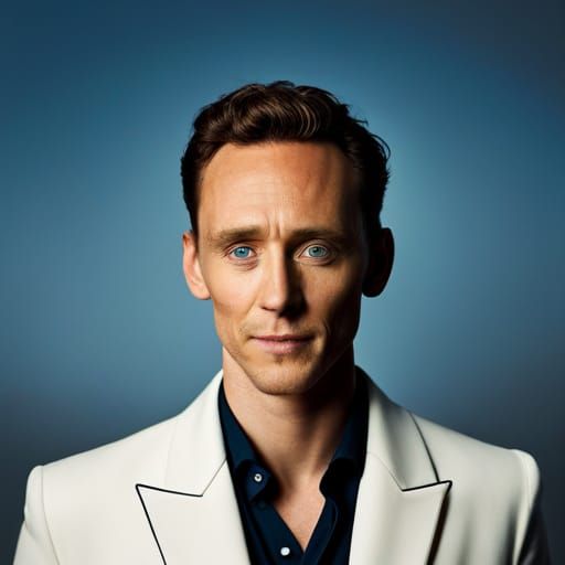 Professional Portrait of a Man with Dynamic Lighting