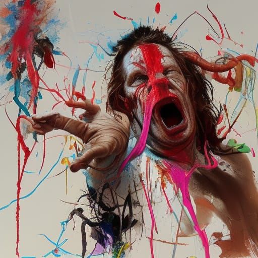 Enchanted Tribal Dance: Contemporary Horror Art