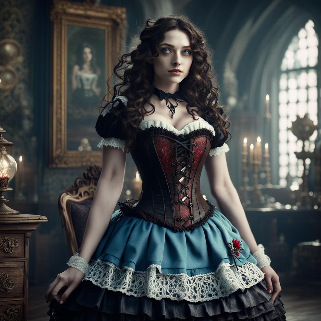 Gothic Alice in Wonderland: Twisted Fairytale Art