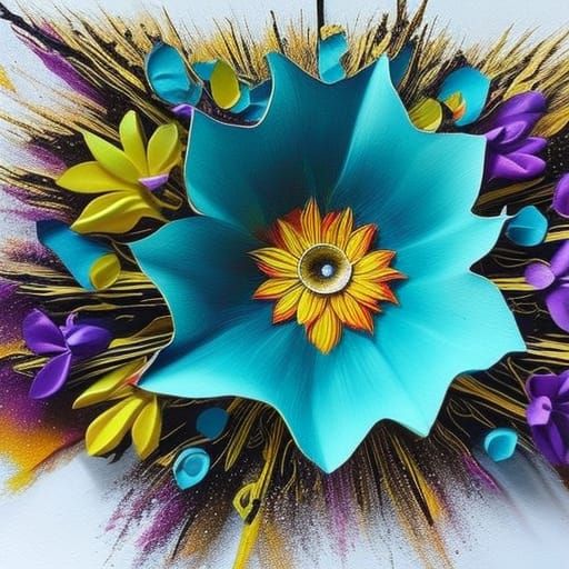 Blue Flower